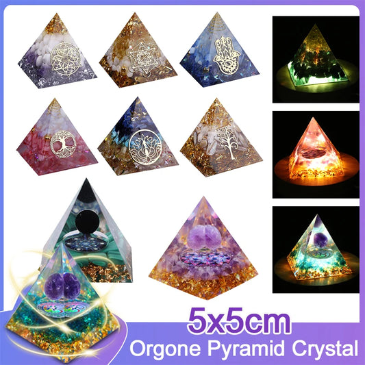 Healing Pyramid Crystals and Accessories