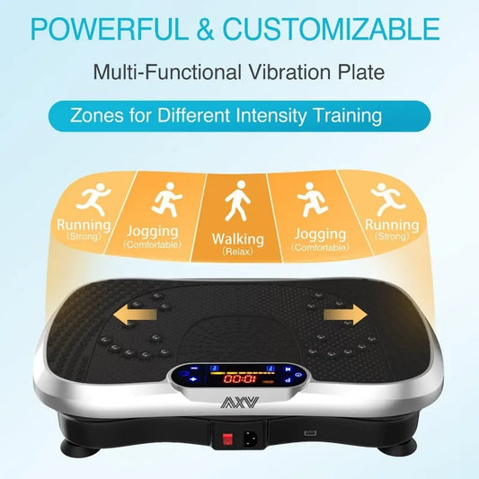 Vibration Plate; Fitness Platform Exercise Machine; Vibrating Lymphatic Drainage; Full Body Shaker