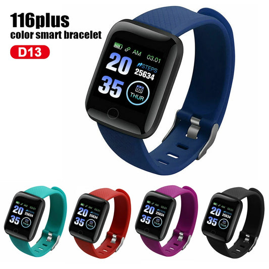 Smart Watch Heart Rate/Sports/Blood Pressure/Fitness Tracker Waterproof Watches