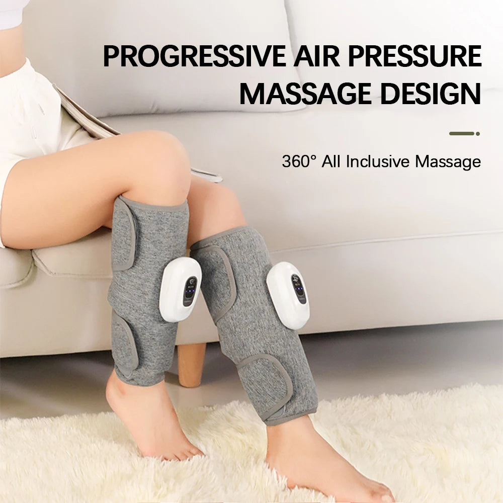 Air Pressure Calf Massager For Arthritis Knee Pain Relief Kneading Leg Massager