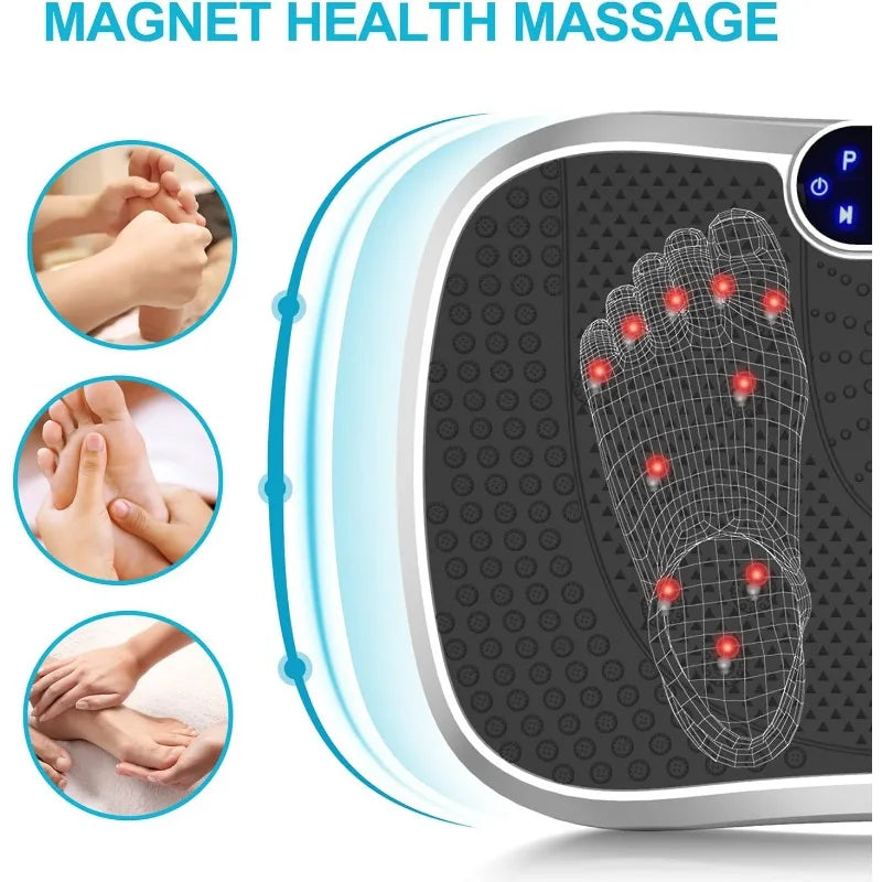 Vibration Plate; Fitness Platform Exercise Machine; Vibrating Lymphatic Drainage; Full Body Shaker