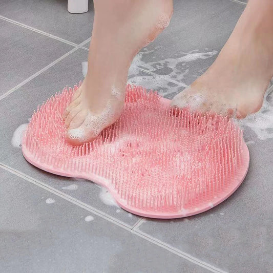 Lazy Foot Rubbing Tool/Foot Brushing/Sole Massage Pad with Suction Cup Non slip Pad