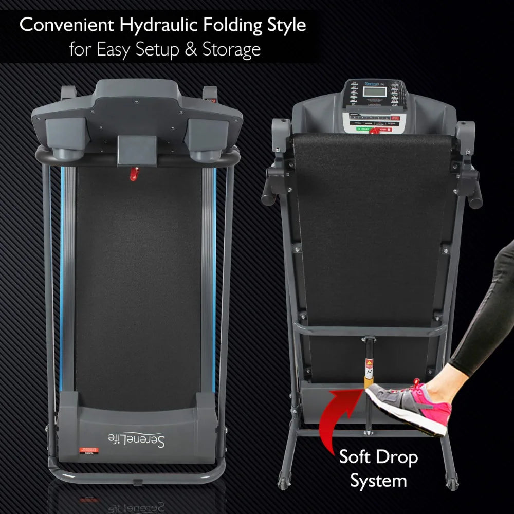 Folding Treadmill - Home Fitness Equipment Cardio Exercise Machine