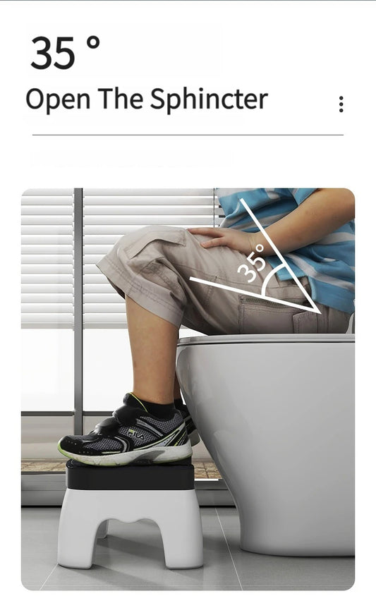 1 PCS Toilet Squat Stool Removable Non-slip