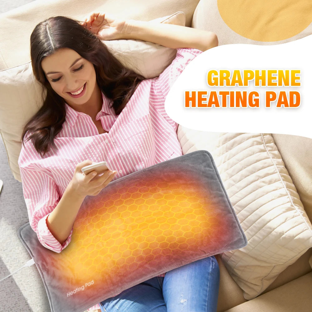 USB Electric Heating Pad Abdomen Waist Back Pain Relief