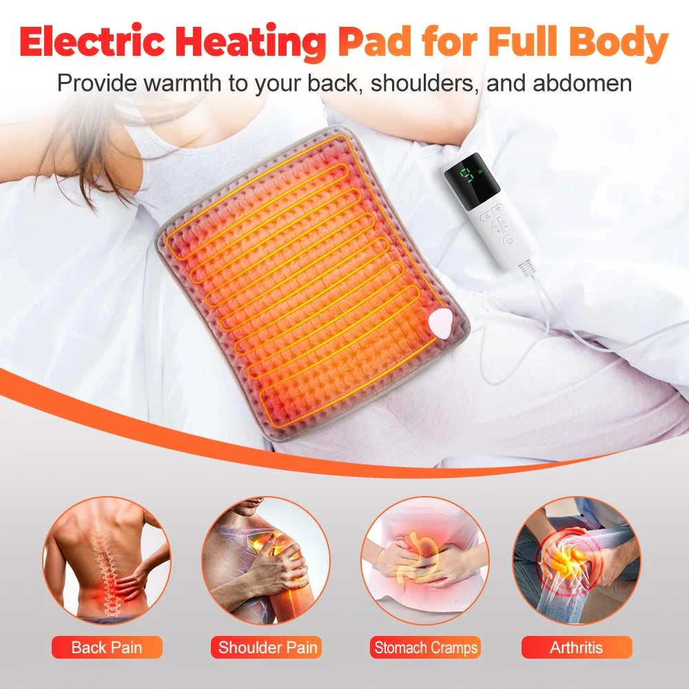 Electric Heating Pad for Shoulder Back Arthritis Pain Relief/Foot Warmer