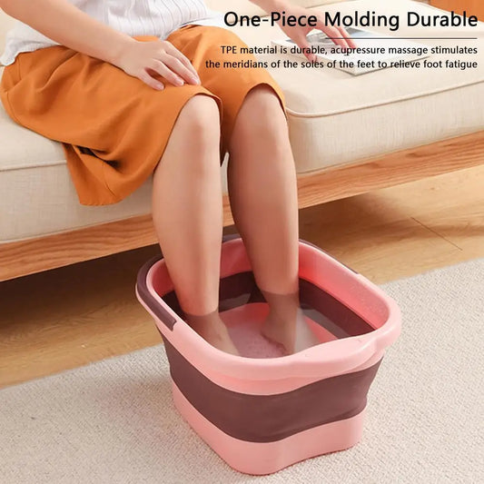 Foldable Foot Bathtub For Stress Relief
