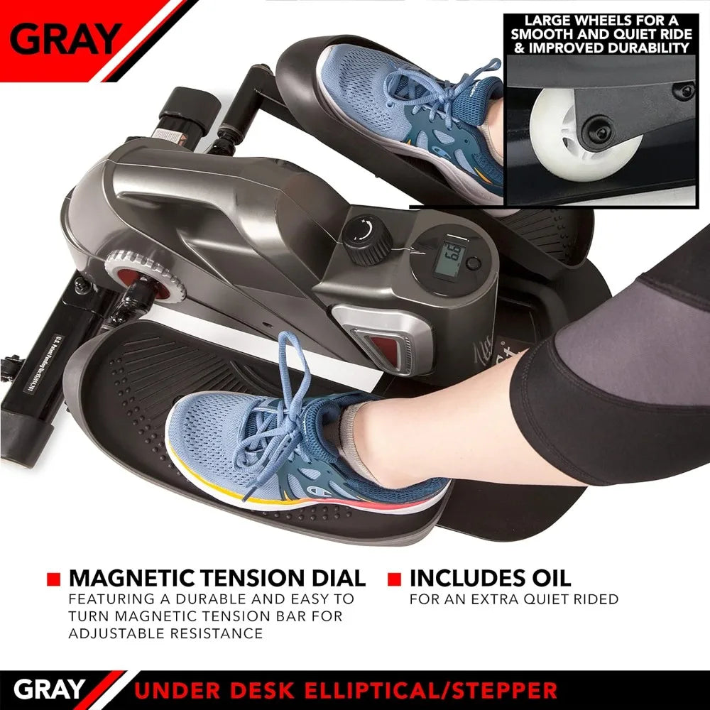 Under Desk & Stand Up Mini Elliptical/Stepper