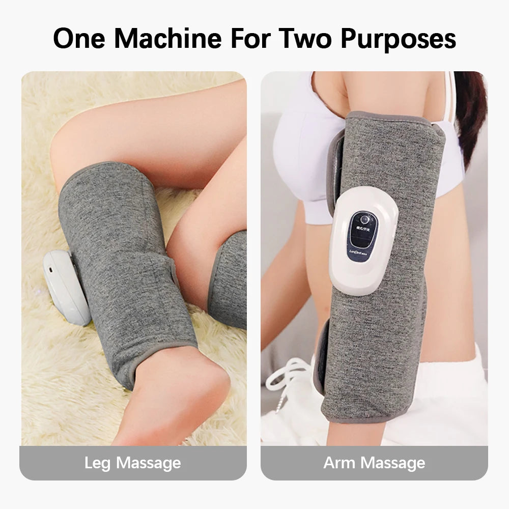 Air Pressure Calf Massager For Arthritis Knee Pain Relief Kneading Leg Massager