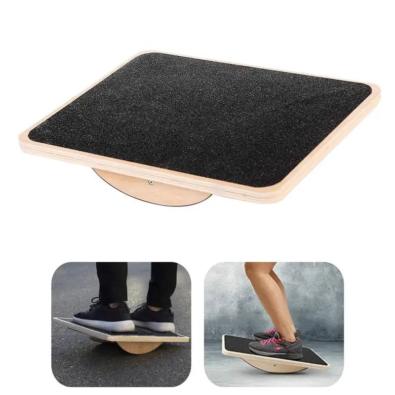 Wooden Wobble Balance Board, Balancing Rocking Board