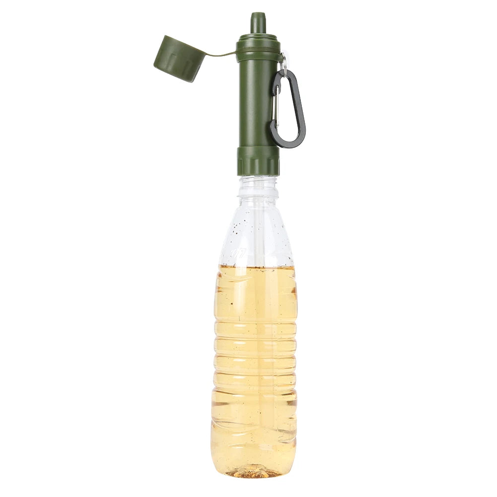 Outdoor Drinking Water Filtration/Purifier; Emergency Life Portable Survival Straw; Water Filter Multifunctional Drinking Tools