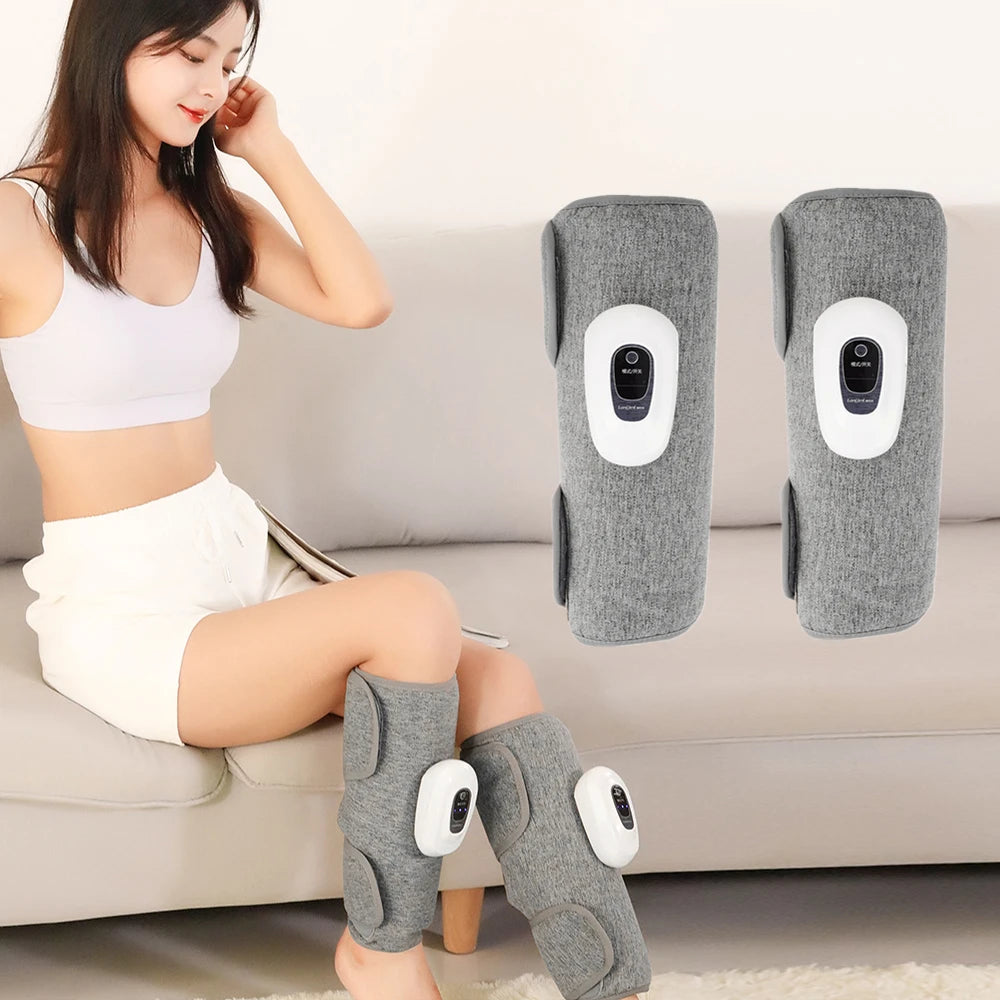 Air Pressure Calf Massager For Arthritis Knee Pain Relief Kneading Leg Massager