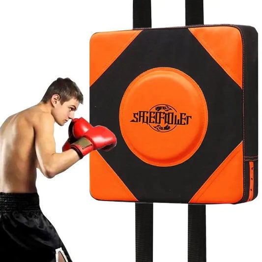 Punching Target Bag Pad Kick Boxing for Kids/Adults Sparring, Muay Thai, Karate Training Equipment