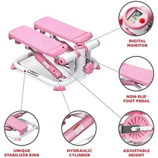 Exercise Stepping Machine, Portable Mini Stair Stepper