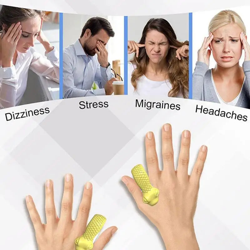 Acupressure Headache Stress Anxiety Relief Hand Clip